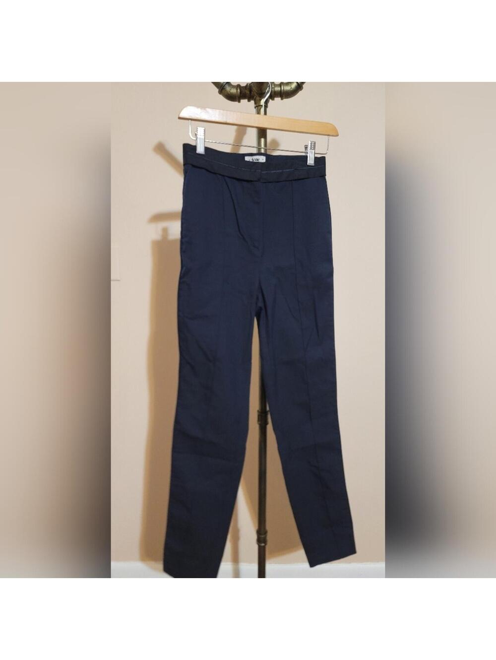 Acne Blue Straight Leg Pants New